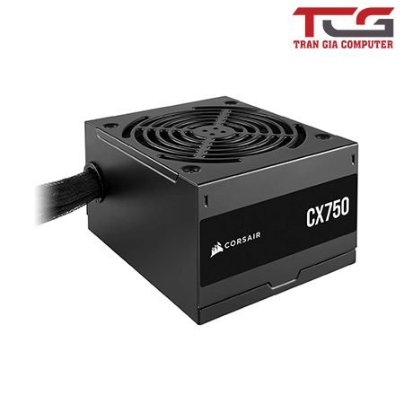 Nguồn máy tính Corsair CX750 80 Plus Bronze - Màu Đen