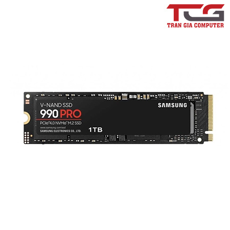 SSD Samsung 990 Pro 1TB PCIe Gen 4.0 x4 NVMe V-NAND M.2 2280 MZ-V9P1T0BW