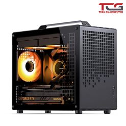Thùng máy Case Jonsbo Z20 Micro-ATX - Black - Có tay cầm