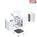Vỏ case Jonsbo TK-1 White ( Mid Tower/Màu Trắng)