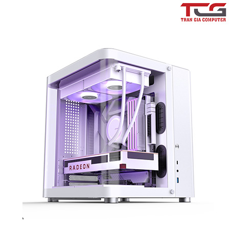 Vỏ case Jonsbo TK-1 White ( Mid Tower/Màu Trắng)