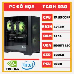 PC Đồ Họa I7 12700KF RTX 5060Ti 16GB RAM 32G