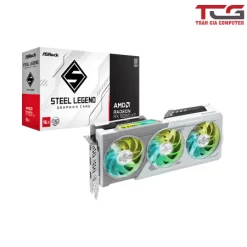 Card màn hình Asrock RX 9060 XT Steel Legend 16GB OC White