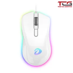 Chuột Gaming DAREU EM908 White (LED RGB, BRAVO sensor)