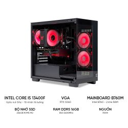PC GAMING i5 13400F RTX 5060 | RAM 16GB DDR5 | SSD 256GB – TG05