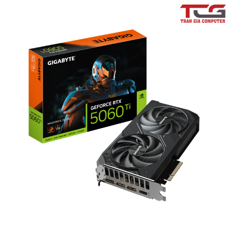 Card màn hình Gigabyte RTX 5060 Ti WINDFORCE OC 16GD