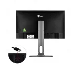Màn hình VSP VU241Q 24 inch 2K IPS 75Hz 7ms chân xoay - Ảnh 4