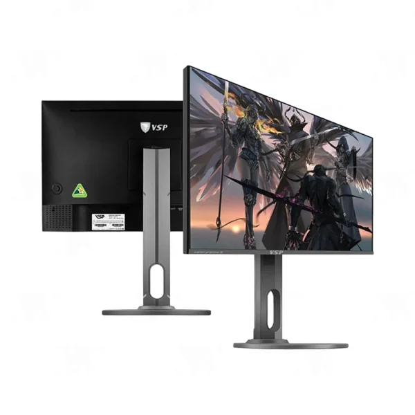 Màn hình VSP VU241Q 24 inch 2K IPS 75Hz 7ms chân xoay - Ảnh 2