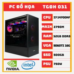 PC ĐỒ HỌA i7 14700KF RTX 5060Ti