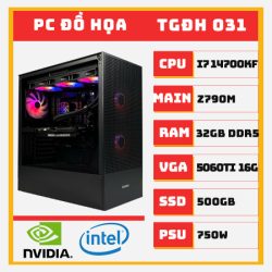 PC ĐỒ HỌA i7 14700KF RTX 5060Ti