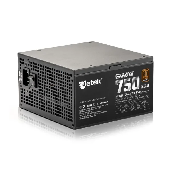 Nguồn JETEK SWAT 750 E5.0 – 750W – 80 Plus Bronze - Ảnh 3