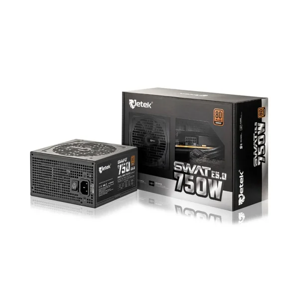 NGUỒN MÁY TÍNH JETEK SWAT 750 750W E5.0 80Plus Bronze
