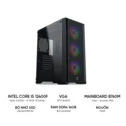 PC GAMING i5 12400F RTX 3060Ti | RAM 16GB | SSD 256GB - TGPCGM043