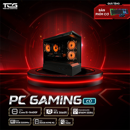 PC Gaming i5 14400F RTX 3060Ti RAM 16GB