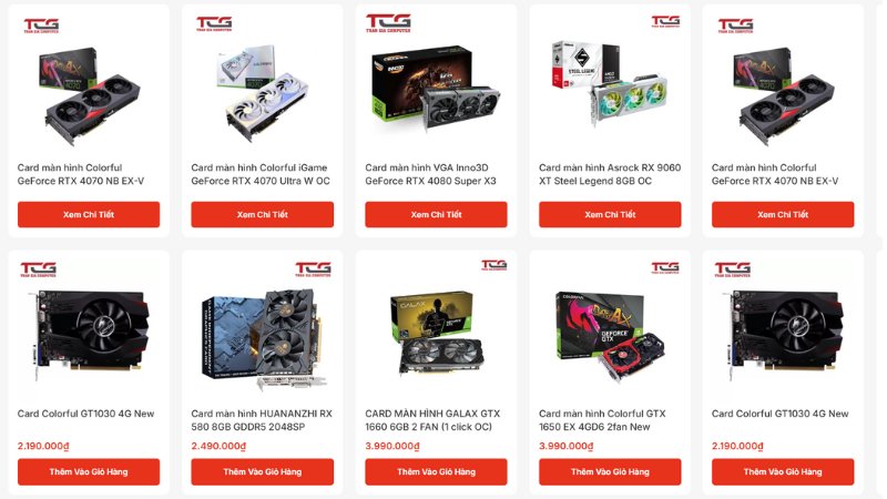 chọn vga cho pc đồ họa