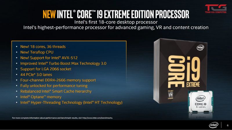 Công nghệ của CPU intel