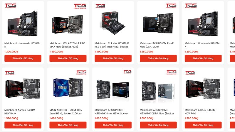 mainboard máy tính để bàn