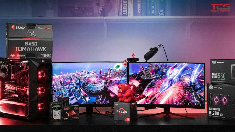 cấu hình gaming kết hợp stream