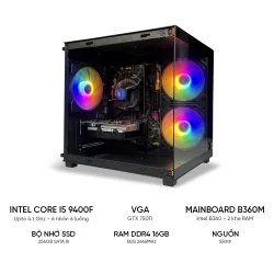 PC GAMING i5 9400F GTX 750TI 4GB | RAM 16GB | SSD 256GB