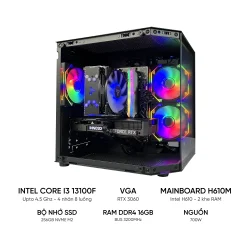 PC Gaming I3 13100F RTX 3060 | RAM 16GB | SSD 256GB