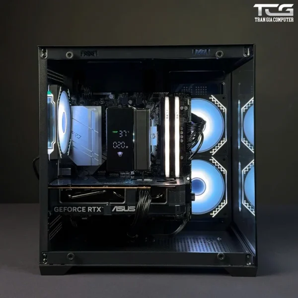 PC Gaming Ryzen 7 5700X3D RTX 5060 | RAM 16GB | SSD 256GB Chuyên Game - Ảnh 2