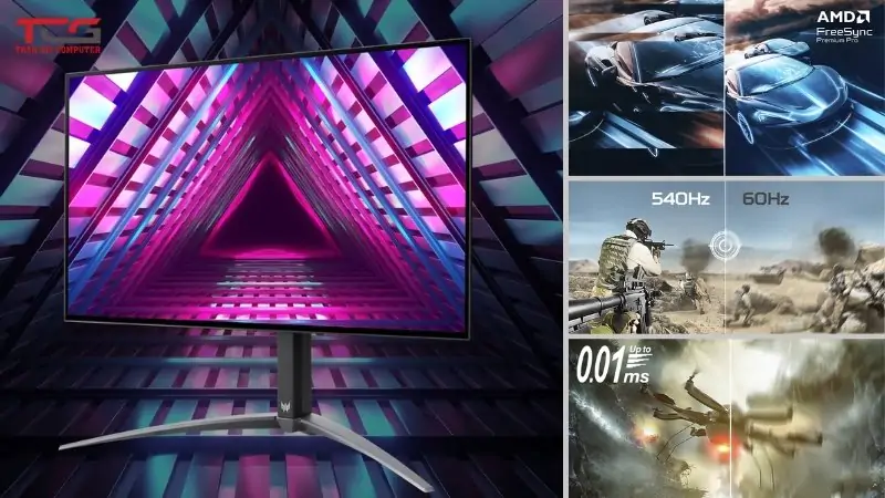 Màn hình chơi game Predator X27U F8 Oled 720Hz