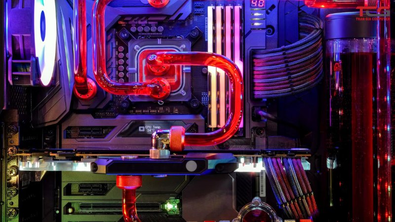 Cấu tạo của tản nhiệt nước custom