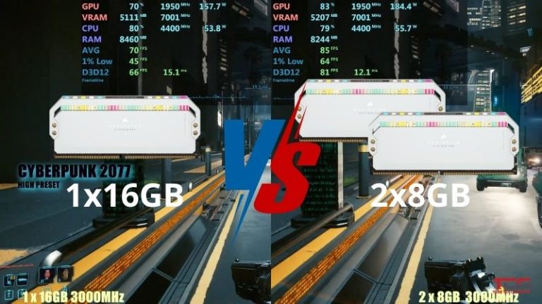 1x16gb vs 2x8gb