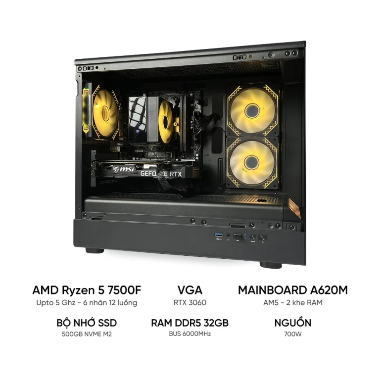 Ryzen 5 7500F RTX 3060