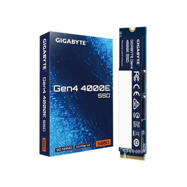 Ổ cứng SSD Gigabyte 4000E 500GB Gen4 M.2 NVMe PCIe 4.0 x4