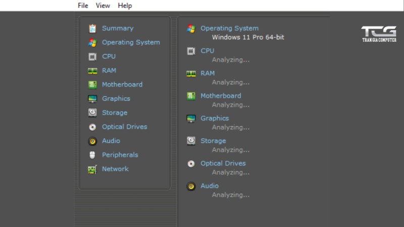 Cách sử dụng speccy