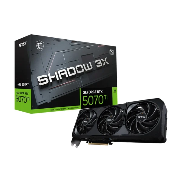 MSI GeForce RTX 5070 Ti 16GB SHADOW 3X OC