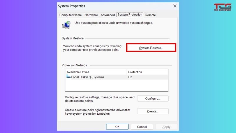 System Restore