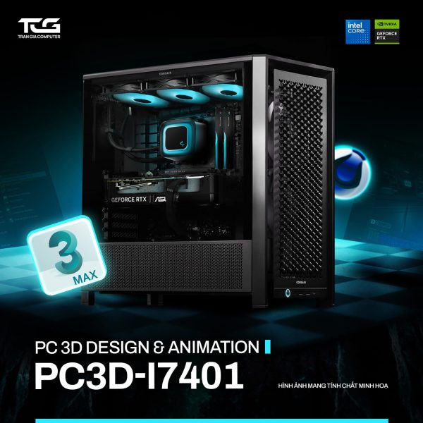 PC ĐỒ HỌA 3D DESIGNPC3D-I7401