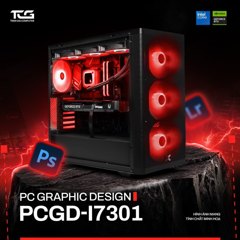 PC ĐỒ HỌA GRAPHIC DESIGN PCGD-I7301