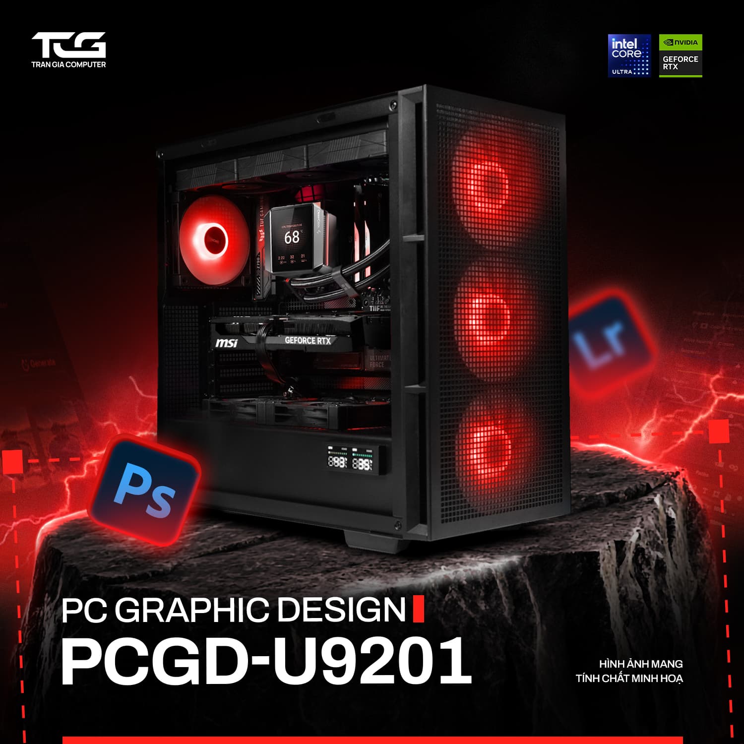 PC ĐỒ HỌA GRAPHIC DESIGN PCGD-U9201