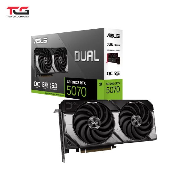 Card Màn Hình ASUS Dual GeForce RTX 5070 12GB GDDR7 OC Edition