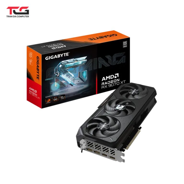 Card Màn Hình GIGABYTE RX 9070 XT 16GB Gaming OC