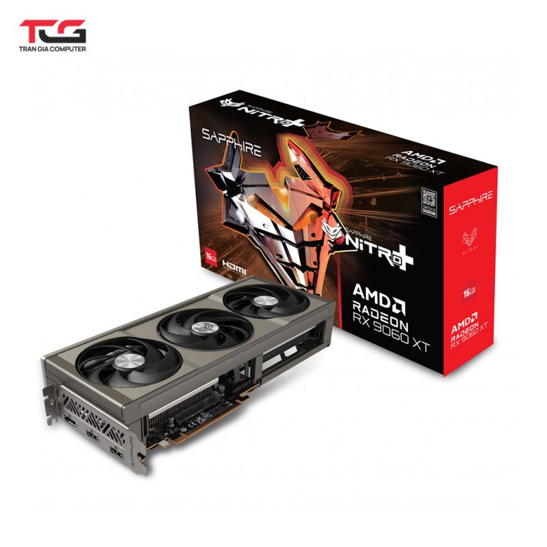 Card Màn Hình SAPPHIRE NITRO+ RX 9060 XT GAMING OC 16GB