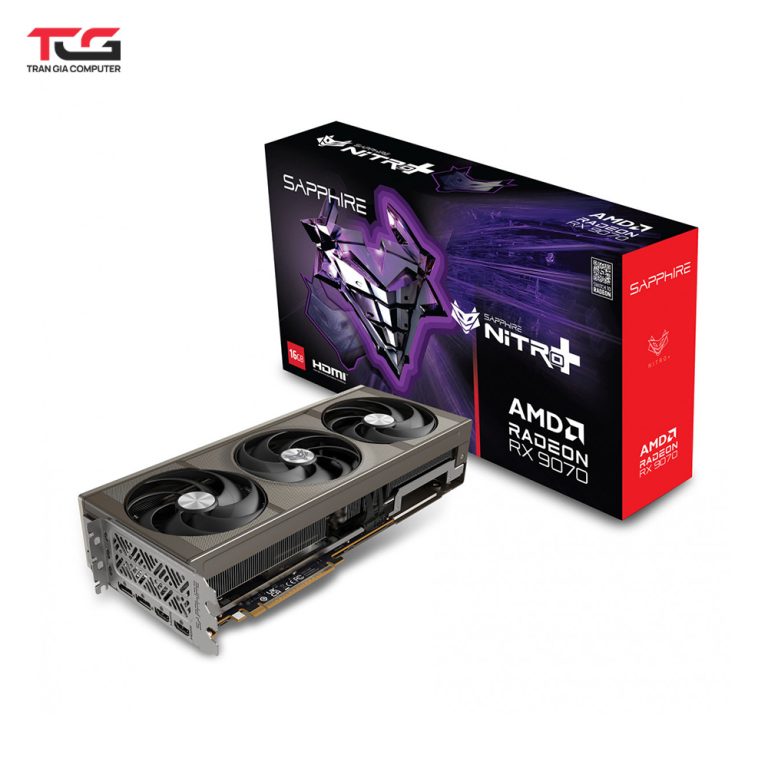 Card Màn Hình SAPPHIRE NITRO+ RX 9070 GAMING OC 16GB