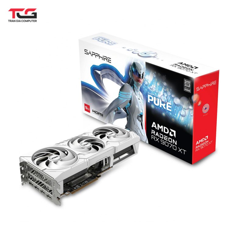 Card Màn Hình SAPPHIRE PURE RX 9070 XT GAMING OC 16GB