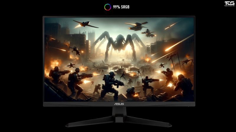 độ phủ màu 99% srgb