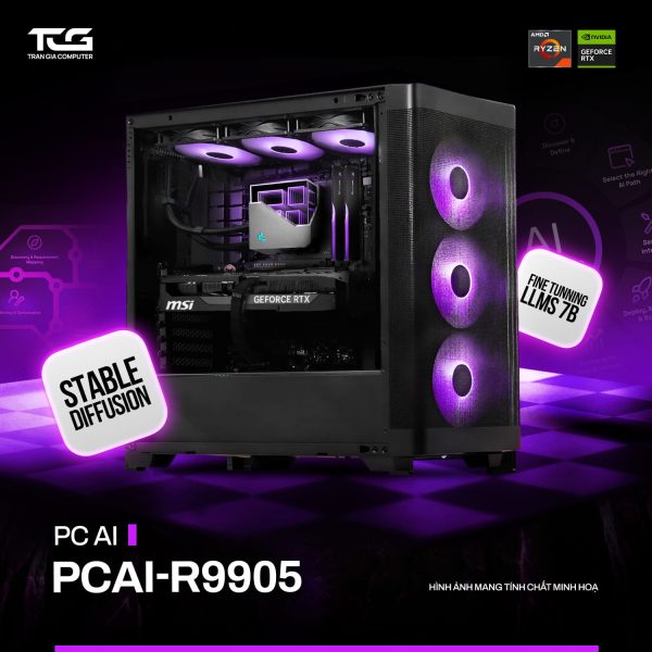 TRẦN GIA COMPUTER I PC AI PCAI-R9905
