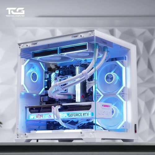 PC GAMING I5 13400F 5060 AQUA M TRẦN GIA COMPUTER website I 1