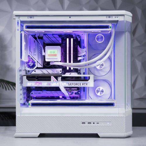 PC HI-END - I7 14700K 5060TI JONSBO D400 WHITE TRẦN GIA COMPUTER website I 2