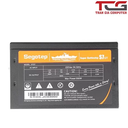 Nguồn Segotep 550W Super Battleship