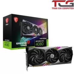 Card màn hình MSI RTX 4080 Gaming X Trio