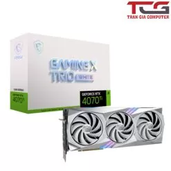 Card màn hình MSI RTX 4070 Ti GAMING X TRIO White 12G