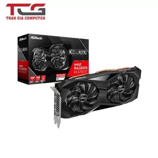 Card màn hình Arock RX 6700xt 12G 2 Fan