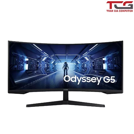 Màn hình Samsung Odyssey G5 LC34G55TWWEXXV 34 inch WQHD 165Hz VA Cong